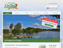 Tablet Screenshot of freizeitwelt-guester.de